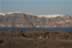 A view of Fira, Santorini from the Nea Kameni volcano (27kb)