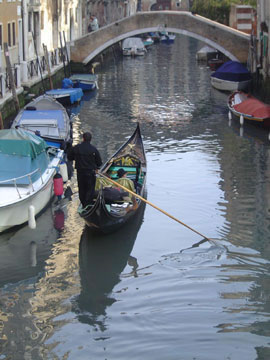 Typical Venetian scene